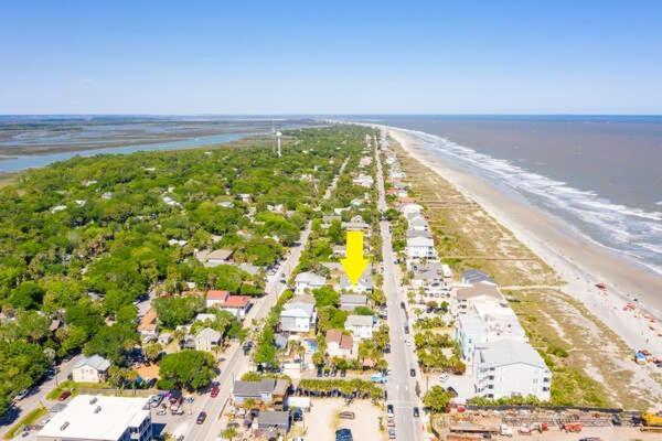 Salty Shack Unit C - Salty Shack - Dog Friendly Home - Across From The Beach - Central Location! Folly Beach Eksteriør bilde