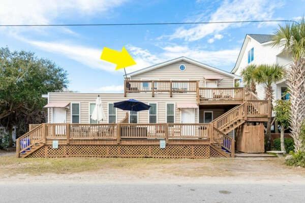 Salty Shack Unit C - Salty Shack - Dog Friendly Home - Across From The Beach - Central Location! Folly Beach Eksteriør bilde